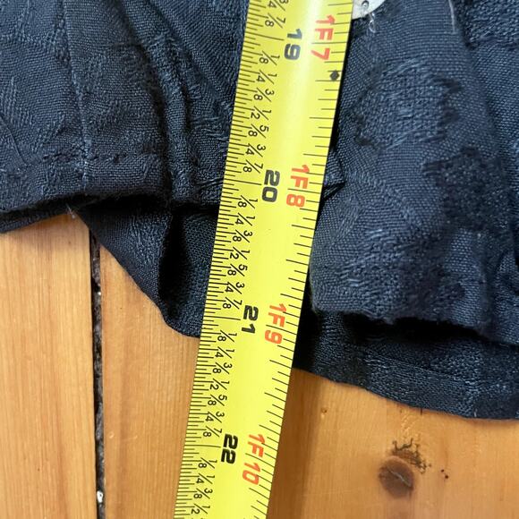 VTG Y2K Festival Skirt L Grunge Boho Metal Grommet Pleated India Hippie Fairy - Picture 8 of 8